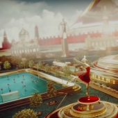 "Juego de Tronos" y huevos de Fabergé: la FIFA mostró el protector de pantalla de TV oficial para el Mundial de Rusia 2018