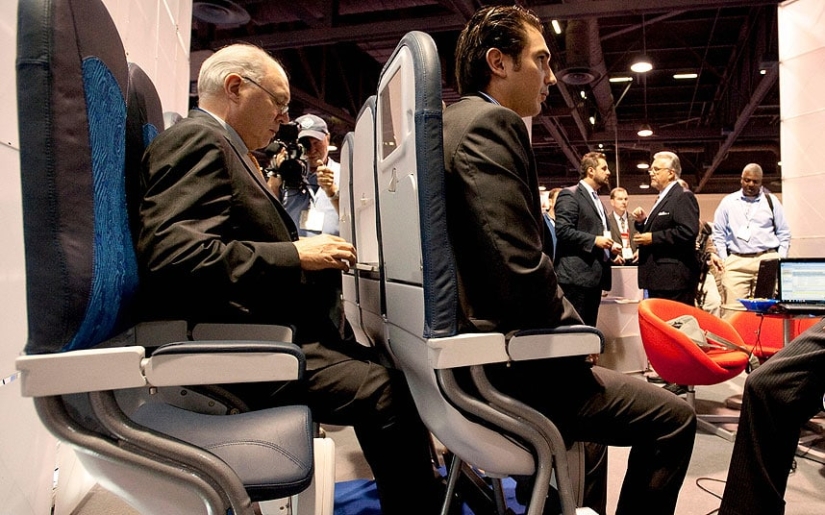 "Jump into the saddle and fly standing up": standing places will appear in low-cost airlines