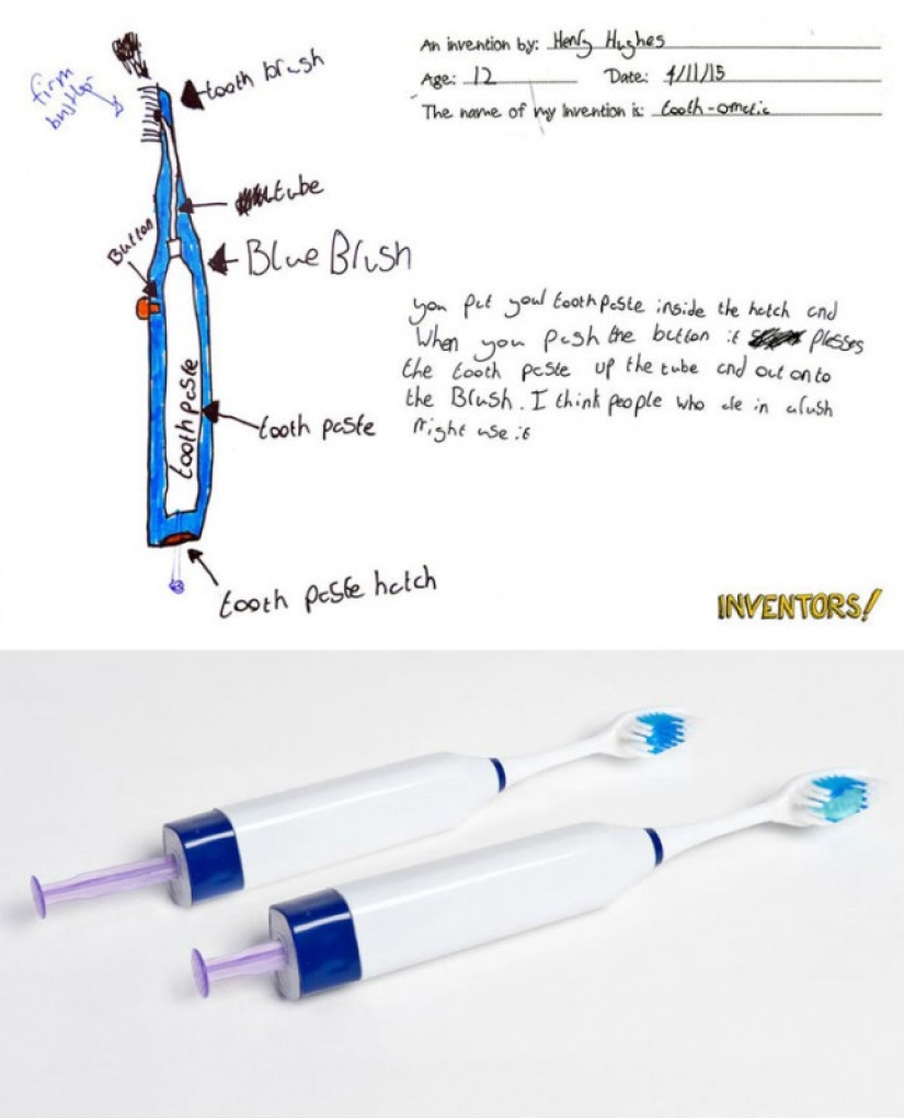 Jóvenes talentos: inventos inventados por niños Jóvenes talentos: inventos inventados por niños