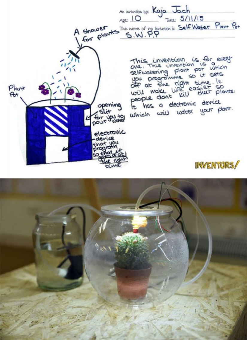Jóvenes talentos: inventos inventados por niños Jóvenes talentos: inventos inventados por niños