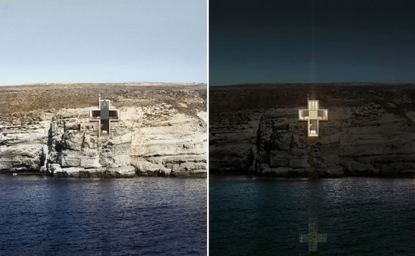 La capilla en el acantilado sobre el acantilado es el lugar perfecto para reflexionar sobre lo eterno La capilla en el acantilado sobre el acantilado es el lugar perfecto para reflexionar sobre lo eterno