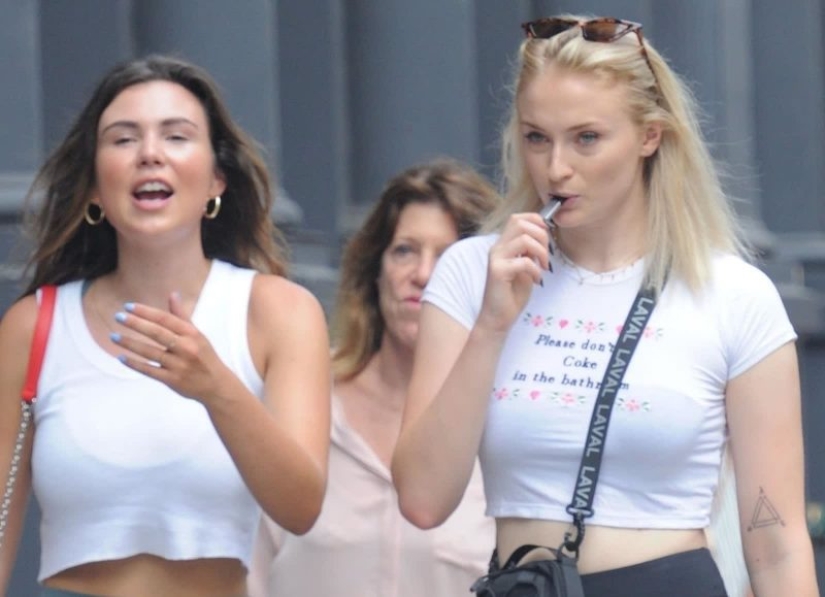 La cosa favorita de Sophie Turner, de la que nunca se va