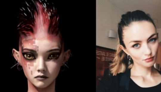 La esposa del artista de Tayikistán acudió al estreno de "The first player to get ready" y se reconoció en la heroína de la película