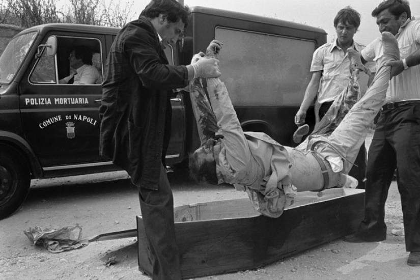 La mafia italiana en imágenes por Patrick Zachmann