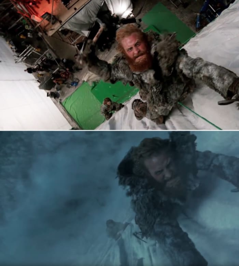 La magia de Chromakey: 15 nuevas tomas de Game of Thrones antes y después de aplicar efectos especiales