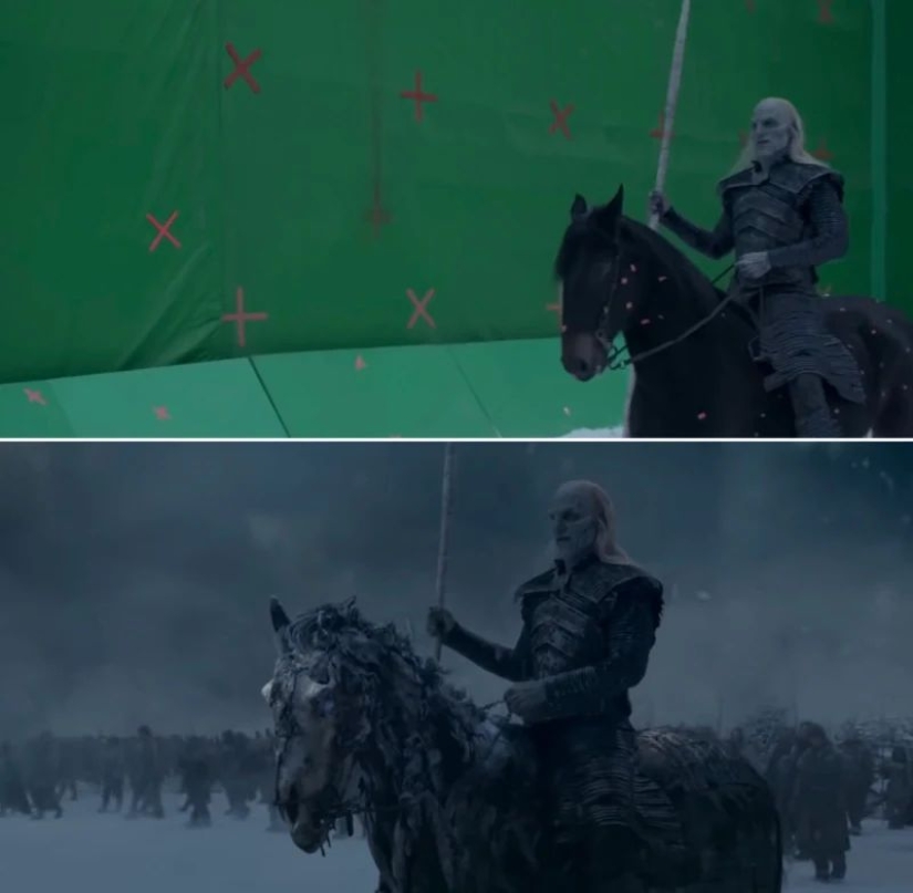 La magia de Chromakey: 15 nuevas tomas de Game of Thrones antes y después de aplicar efectos especiales
