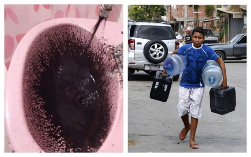 La maldición negra de Venezuela: un líquido desconocido, similar al petróleo, fluía de los grifos de allí