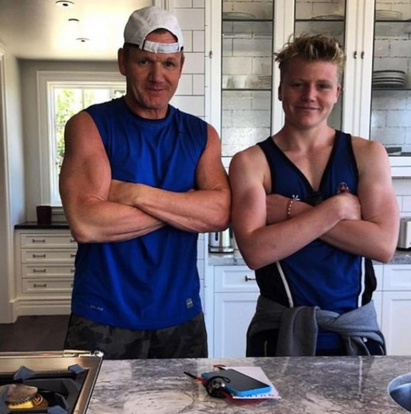 La Manzana del árbol: la estrella de los niños junto con sus padres famosos — encuentra las 10 diferencias La Manzana del árbol: la estrella de los niños junto con sus padres famosos — encuentra las 10 diferencias