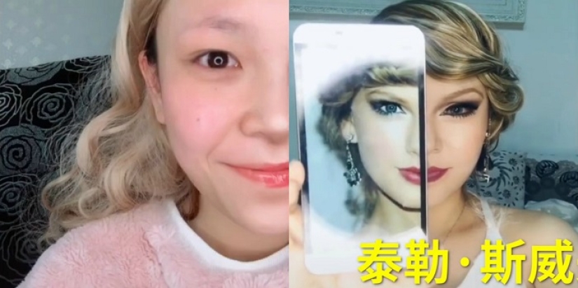 La maquilladora china se convierte mágicamente en Taylor Swift, Katy Perry y Rihanna La maquilladora china se convierte mágicamente en Taylor Swift, Katy Perry y Rihanna