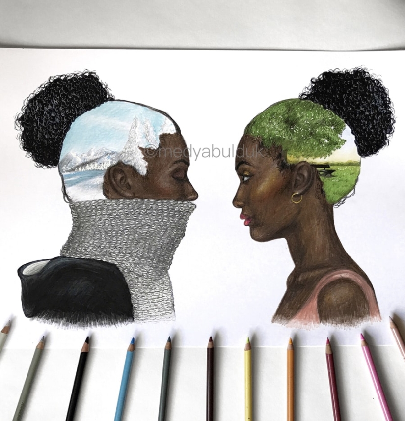 "La mayoría de nuestros problemas están solo en nuestras mentes": dibujos profundos que te hacen pensar