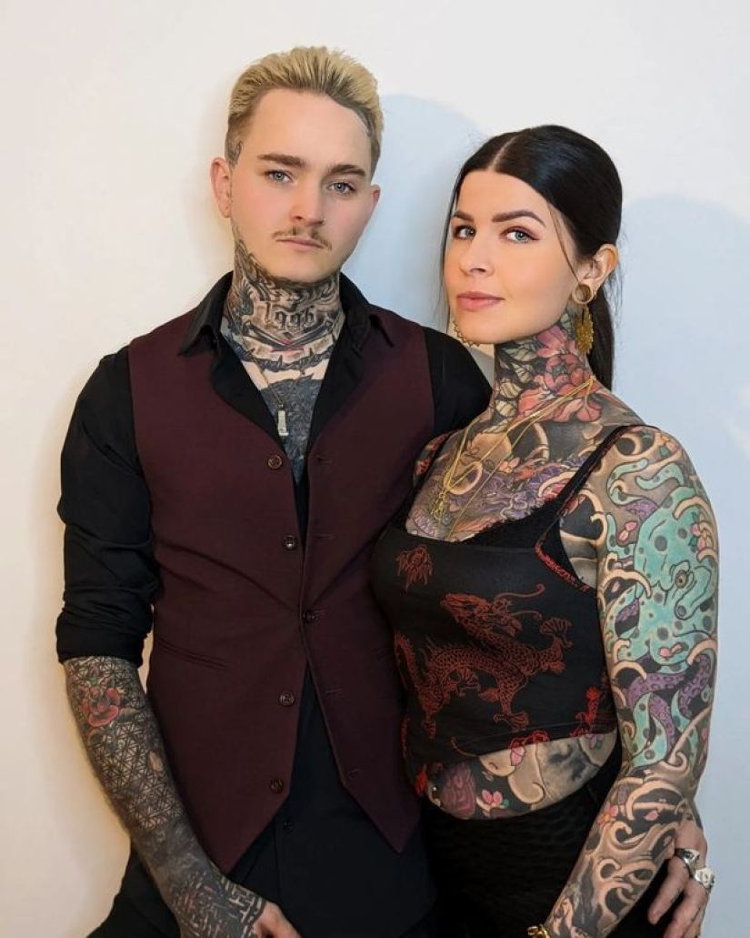 La modelo de tatuaje anotó todo el cuerpo, pero para tener confianza solo le faltaba un tatuaje
