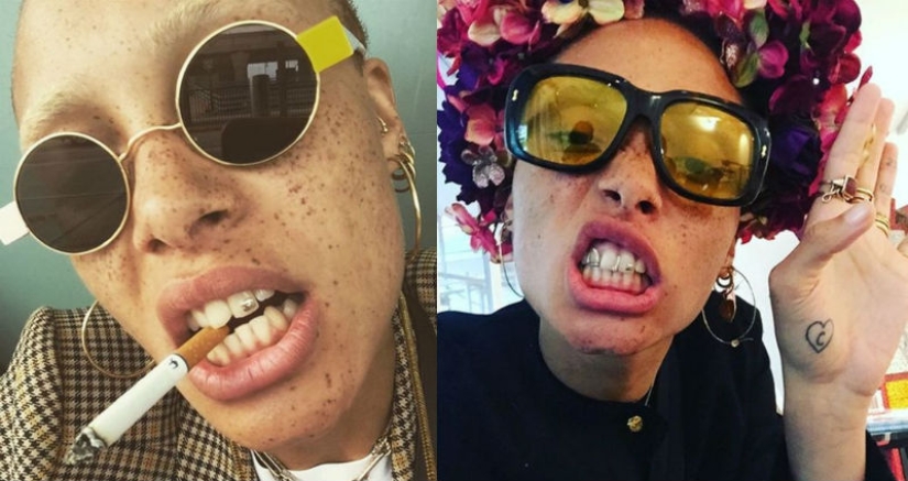 La modelo del año fue Adva Aboa, una feminista negra afeitada La modelo del año fue Adva Aboa, una feminista negra afeitada