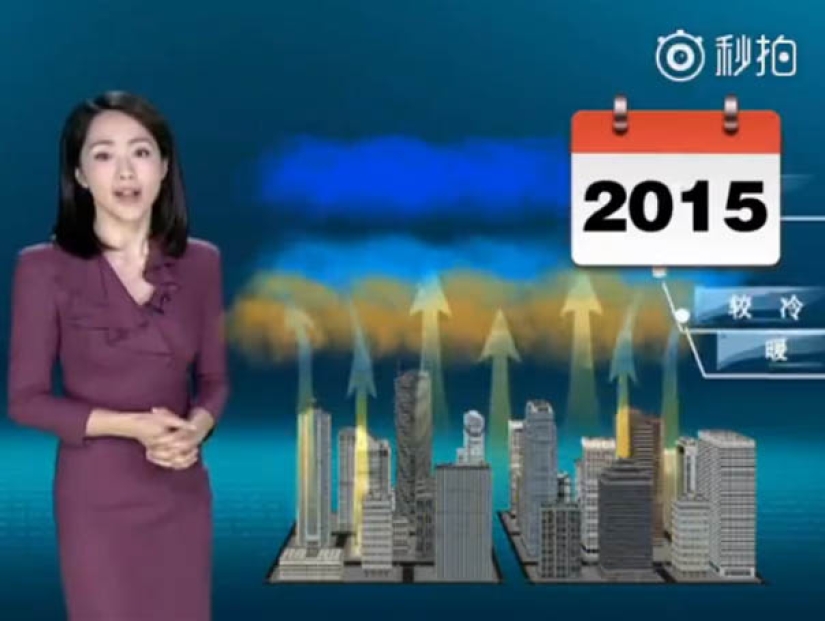 La mujer china ha estado pronosticando el clima durante 22 años y no ha envejecido un poco durante este tiempo