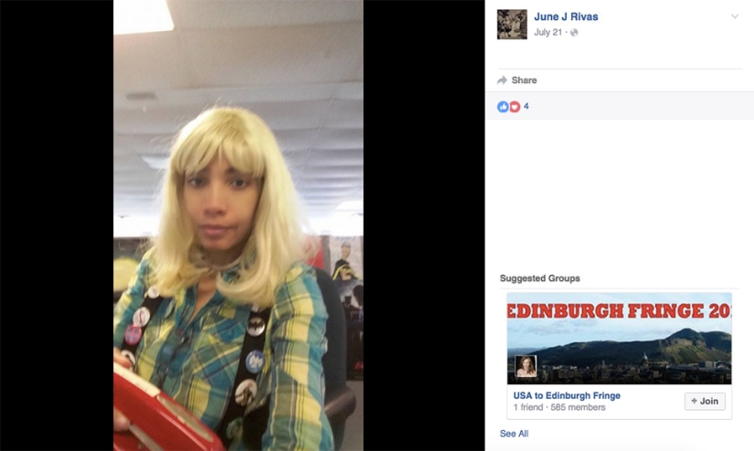 La niña respondió con cosplay a las demandas absurdas y racistas del código de vestimenta de trabajo