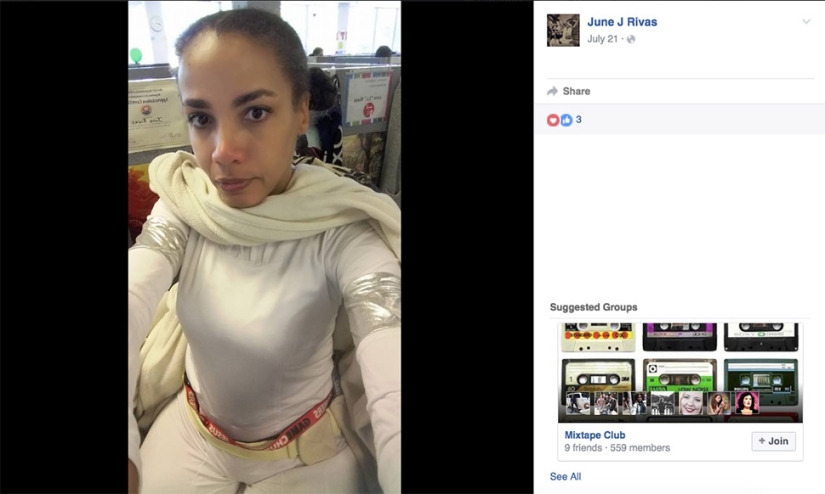 La niña respondió con cosplay a las demandas absurdas y racistas del código de vestimenta de trabajo