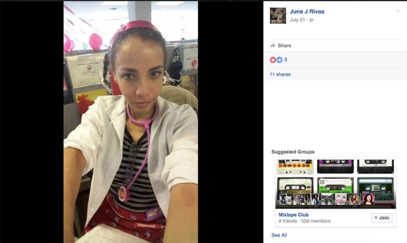 La niña respondió con cosplay a las demandas absurdas y racistas del código de vestimenta de trabajo