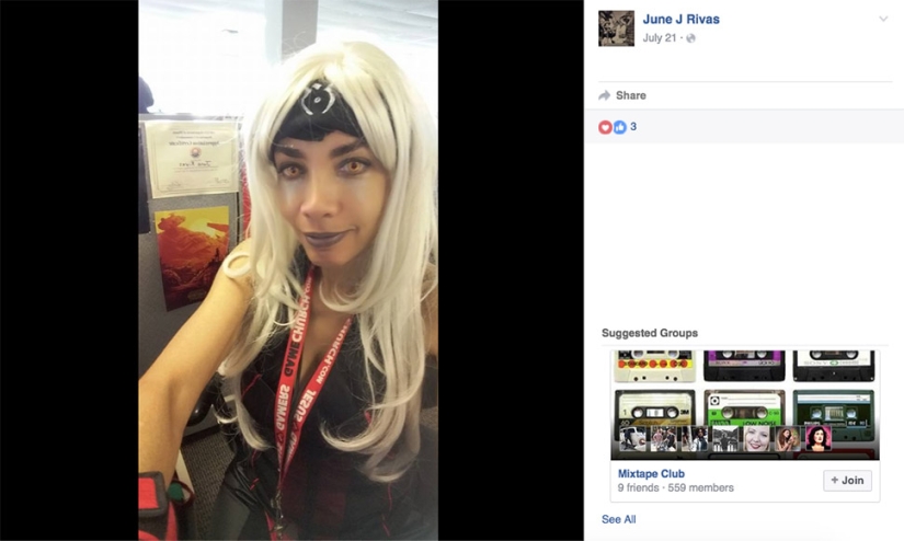 La niña respondió con cosplay a las demandas absurdas y racistas del código de vestimenta de trabajo