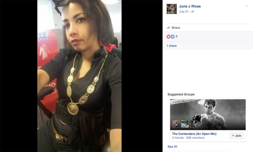 La niña respondió con cosplay a las demandas absurdas y racistas del código de vestimenta de trabajo