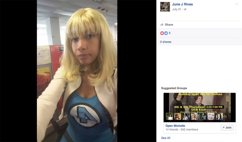 La niña respondió con cosplay a las demandas absurdas y racistas del código de vestimenta de trabajo