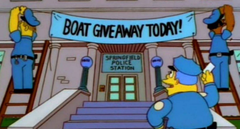 La policía usó un ingenioso truco de Los Simpson y atrapó a 21 criminales