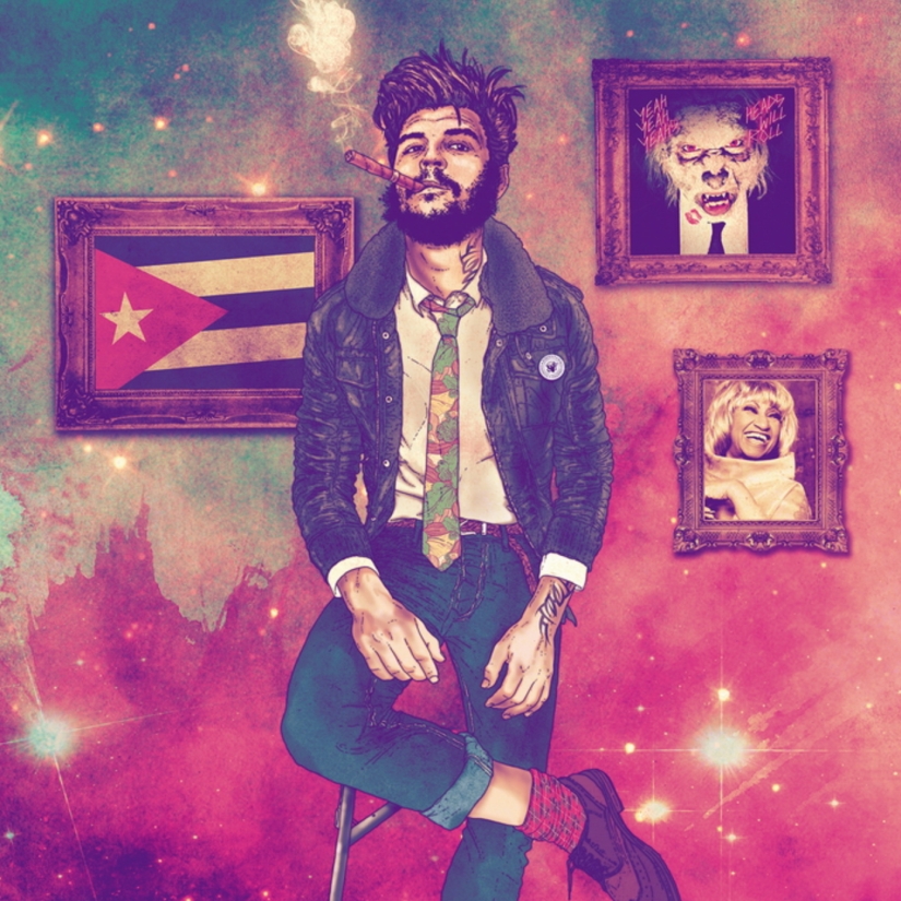 La princesa Diana, Salvador Dalí y el Che Guevara se vistieron de hipsters y se vieron obligados a escuchar rock La princesa Diana, Salvador Dalí y el Che Guevara se vistieron de hipsters y se vieron obligados a escuchar rock