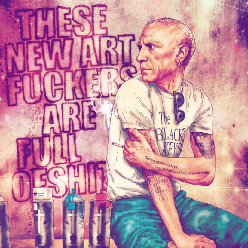 La princesa Diana, Salvador Dalí y el Che Guevara se vistieron de hipsters y se vieron obligados a escuchar rock La princesa Diana, Salvador Dalí y el Che Guevara se vistieron de hipsters y se vieron obligados a escuchar rock