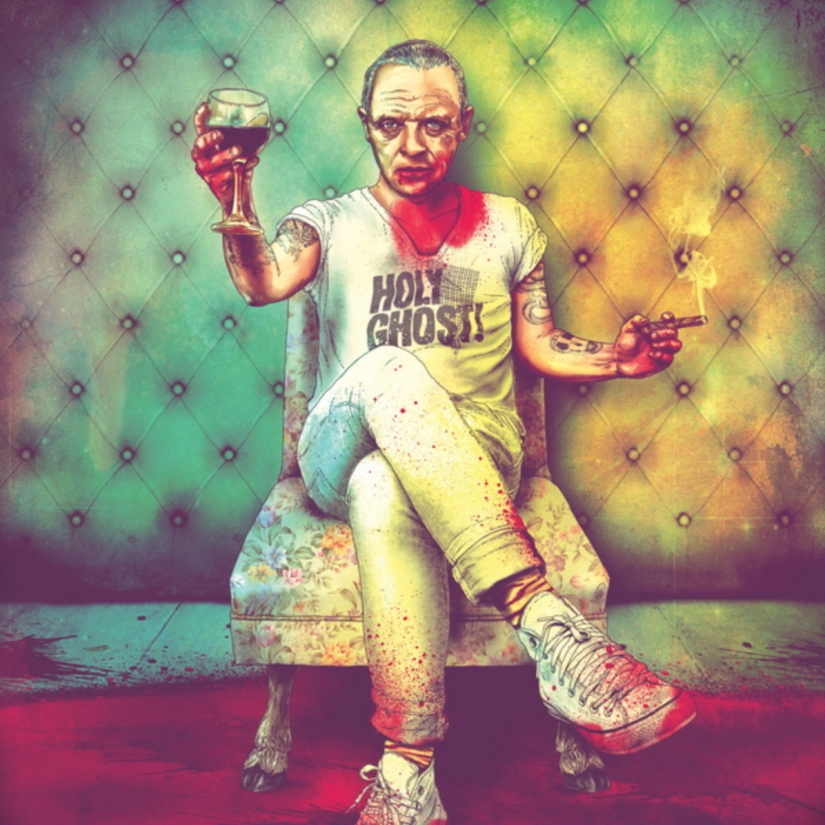 La princesa Diana, Salvador Dalí y el Che Guevara se vistieron de hipsters y se vieron obligados a escuchar rock La princesa Diana, Salvador Dalí y el Che Guevara se vistieron de hipsters y se vieron obligados a escuchar rock