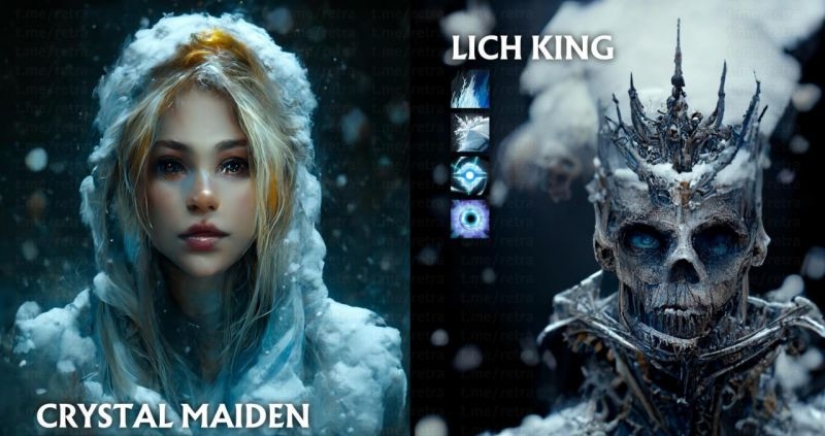 La red neuronal ha creado retratos realistas y espeluznantes de personajes de Dota 2