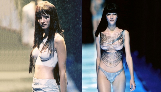 La top model Gisele Bundchen contó cómo lloró hace 20 años cuando la obligaron a caminar desnuda por la pasarela La top model Gisele Bundchen contó cómo lloró hace 20 años cuando la obligaron a caminar desnuda por la pasarela