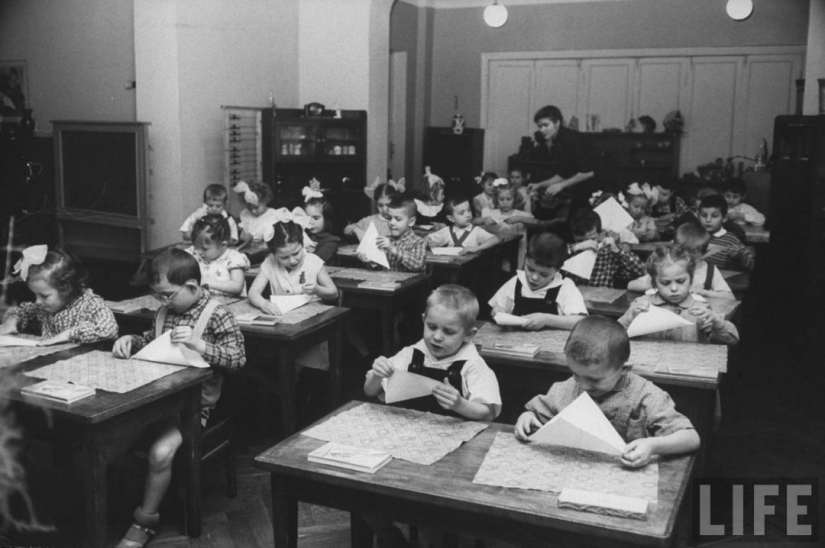 La vida de un jardín de infancia soviético en 1960 a través de los ojos de un fotógrafo de VIDA