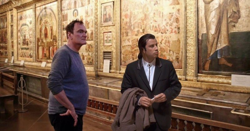 La visita de Quentin Tarantino a Moscú ha estado llena de memes