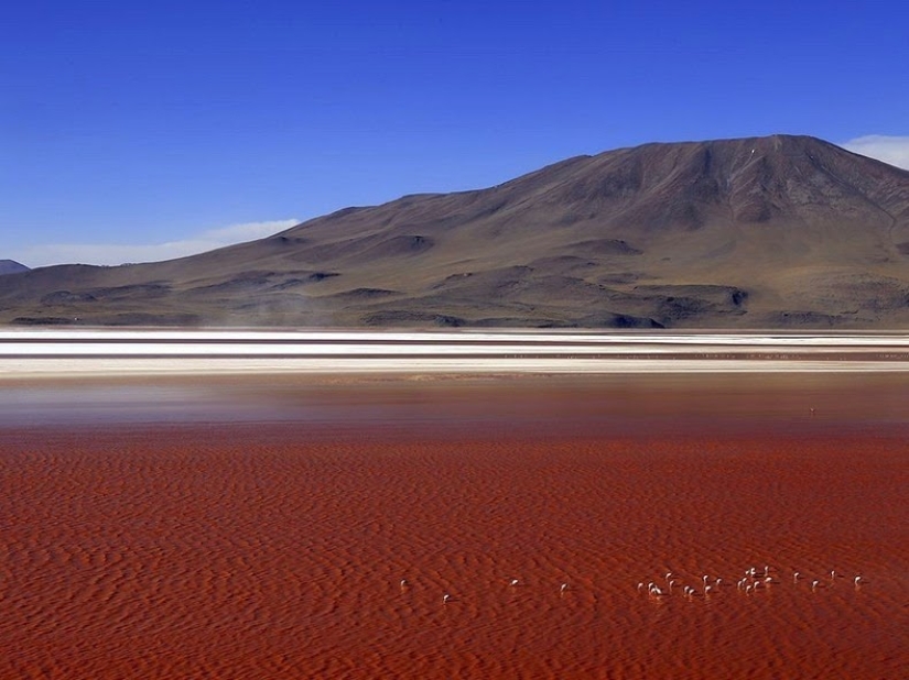 Laguna Sangrienta en Bolivia