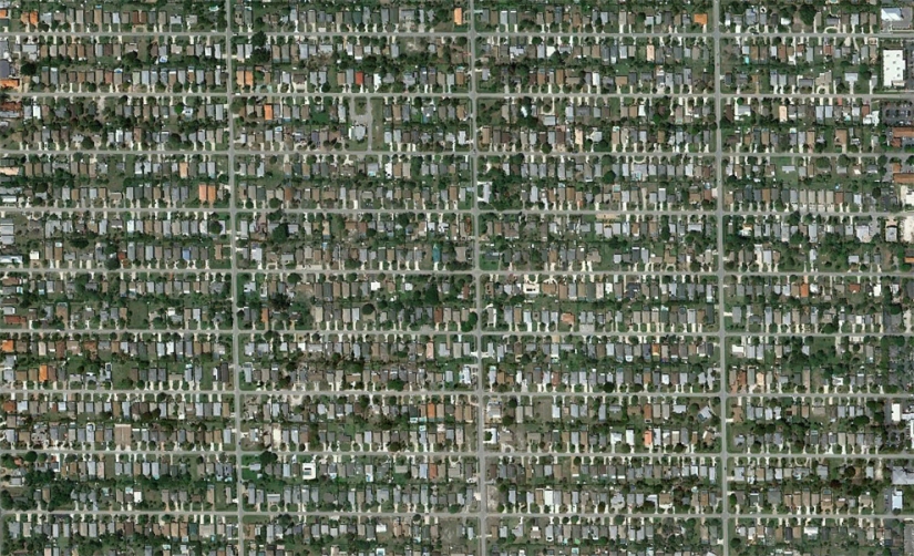 Landscapes created by human hands