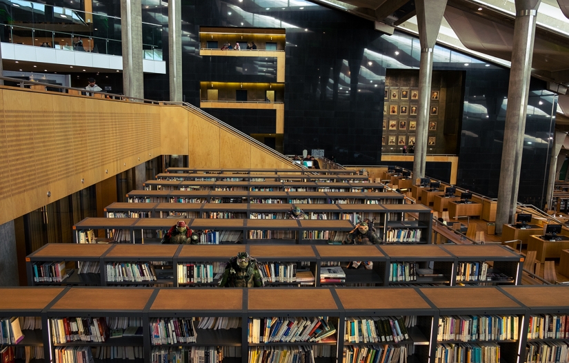 Las aventuras egipcias de Lovygin continúan: un viaje a la Biblioteca de Alejandría