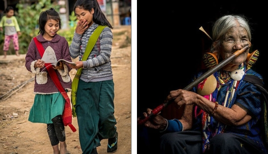 Las chicas de la barbilla se hacen tatuajes desfigurantes en la cara para que no sean secuestradas Las chicas de la barbilla se hacen tatuajes desfigurantes en la cara para que no sean secuestradas