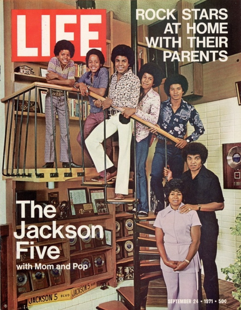 Las estrellas de Rock y sus padres