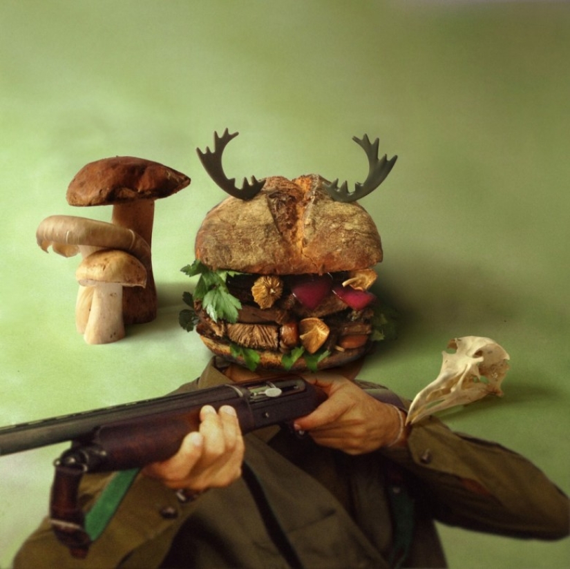 Las hamburguesas de miedo son mejores que las fotos de miedo