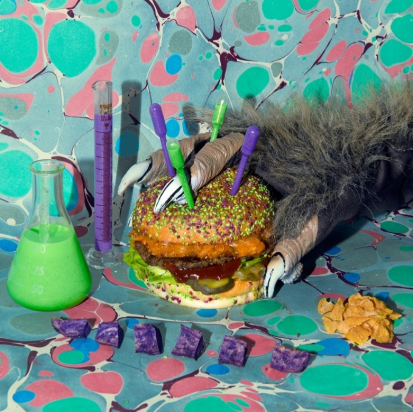 Las hamburguesas de miedo son mejores que las fotos de miedo