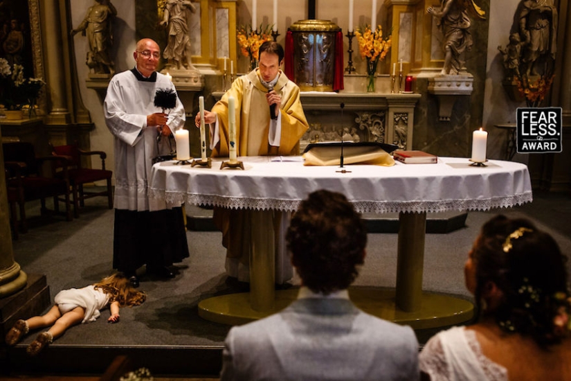 Las imágenes de boda más brillantes que nunca entrarán en el álbum familiar