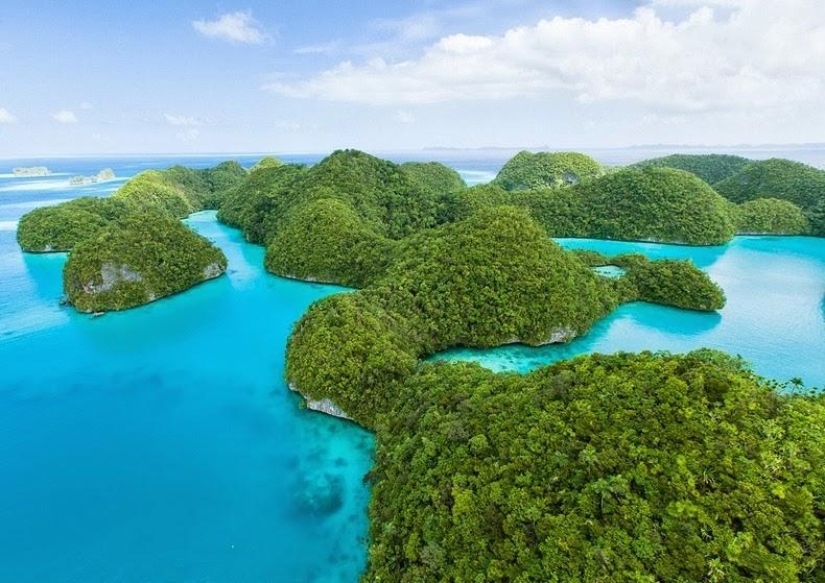 Las Islas Rocosas de Palaos