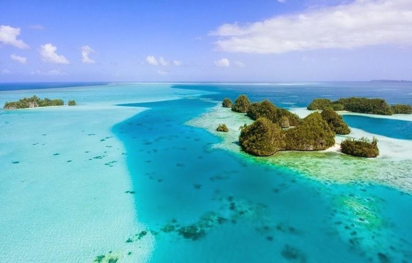 Las Islas Rocosas de Palaos