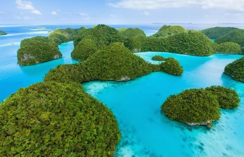 Las Islas Rocosas de Palaos