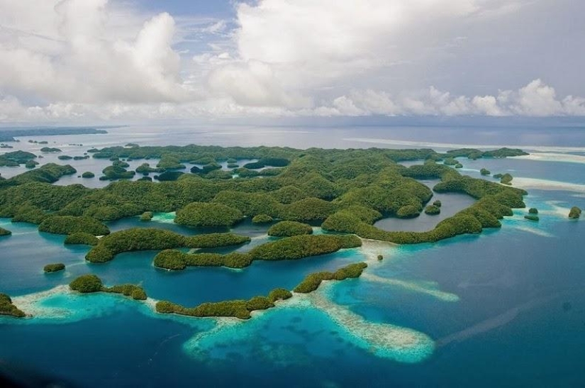 Las Islas Rocosas de Palaos