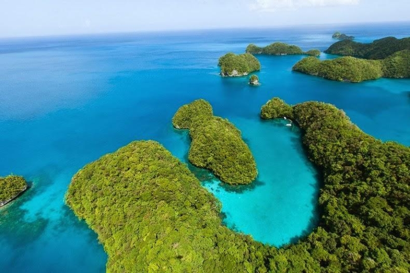 Las Islas Rocosas de Palaos
