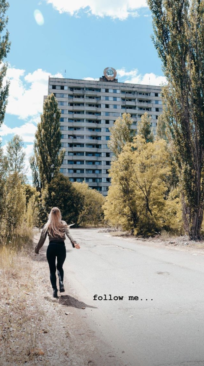 Las modelos de Instagram toman fotos sinceras en la zona de Chernobyl y muchas están indignadas por esto