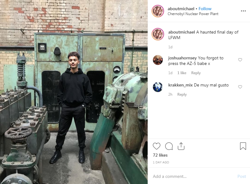 Las modelos de Instagram toman fotos sinceras en la zona de Chernobyl y muchas están indignadas por esto