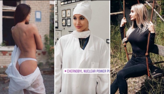 Las modelos de Instagram toman fotos sinceras en la zona de Chernobyl y muchas están indignadas por esto