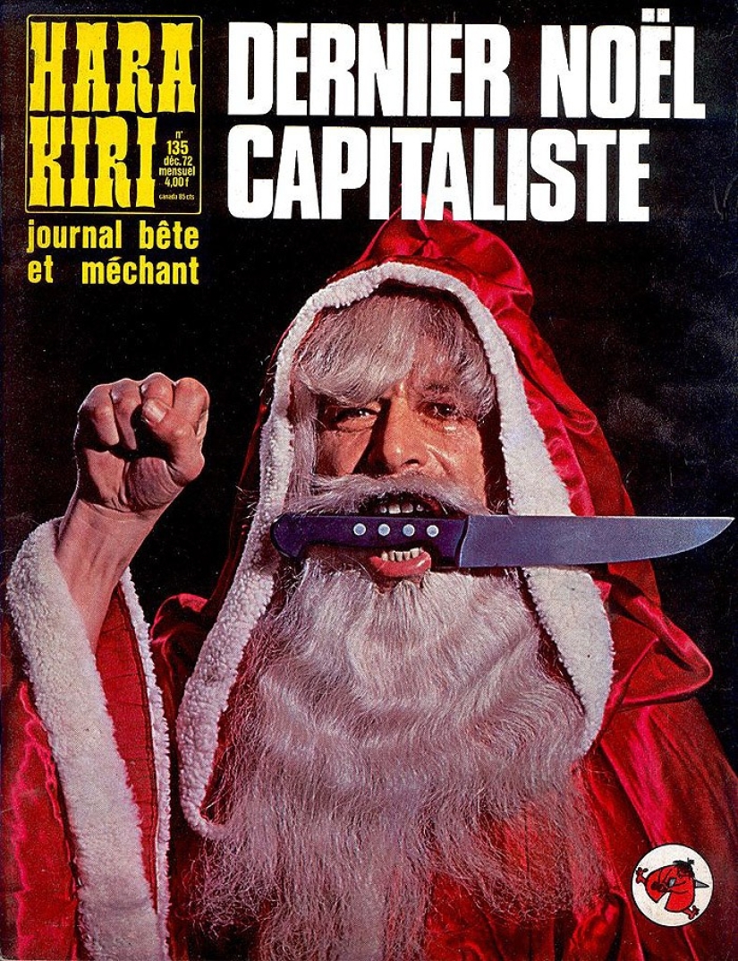 Las portadas de la revista francesa más gamberra del siglo pasado
