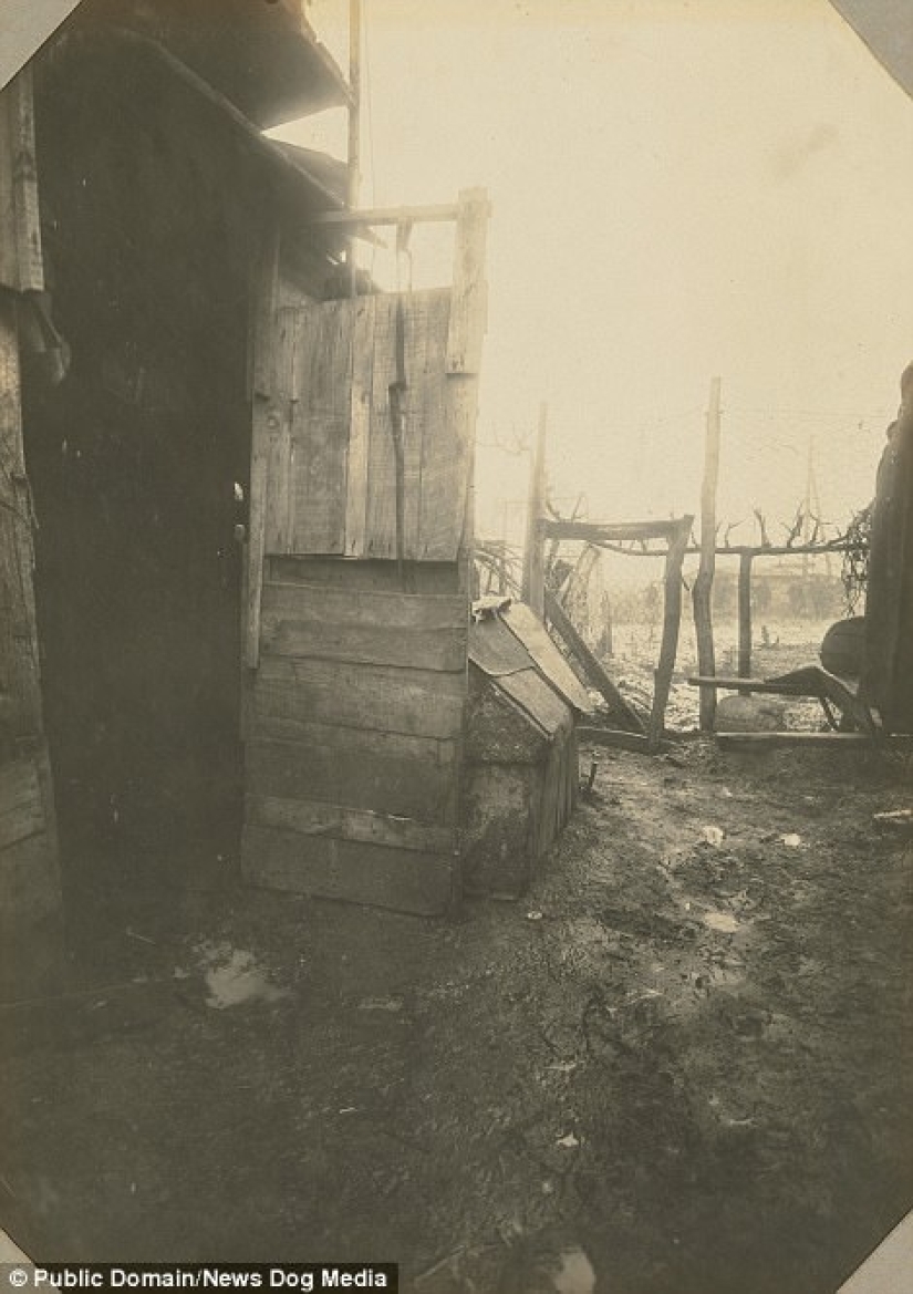 Las primeras fotos de la escena del crimen de 1904