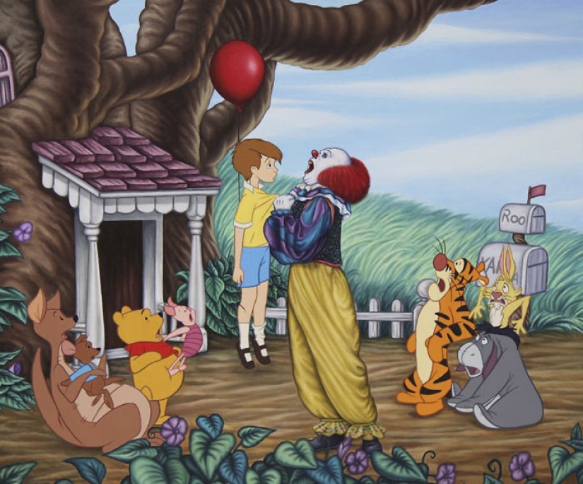 Las provocativas ilustraciones de personajes de Disney arruinarán tu infancia